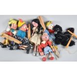 A Collection of Various Pelham Puppets