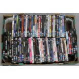 A Box of DVDs Mainly Mainstream Films