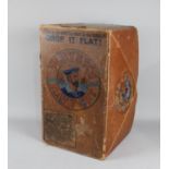 A Vintage Players Navy Cut Cardboard Box, 50cms by 31cms by 28cms High