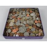 A Large Collection of Mainly Modern Foreign Coinage to Include Mainly American and Pre-euro European