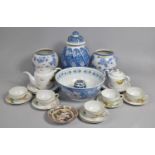 A Collection of Various Oriental Items to Comprise Chinese Bowl, Vase Etc