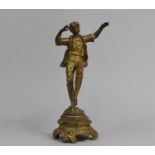 A 19th Century Bronzed Spelter Figure After Rancoulet, "Le Menuet", 23.5cms High