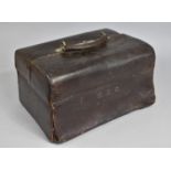 A Victorian Fitted Vanity Case by Asprey containing Many Original Silver Topped Glass Bottles,