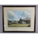 A Framed Watercolour Signed G Waters, 33x23cms