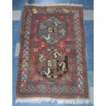 A Late 19th Century South Caucasian Chelabierd Rug, 217x13?cm