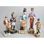 A Collection of Napoleonic Soldier Figures