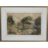 David Cox Junior, Watercolour, The Pass of Leny, 1872, 51x33cms