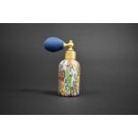 A Bucella Cristalli Murano Glass Millefiori Perfume Bottle Atomiser, 10cm high