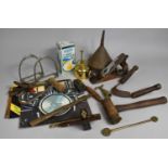 A Collection of Various Tools to include Stanley Bailey Plane, Bale Hook Etc