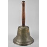 A Large School Handbell, 37cms High