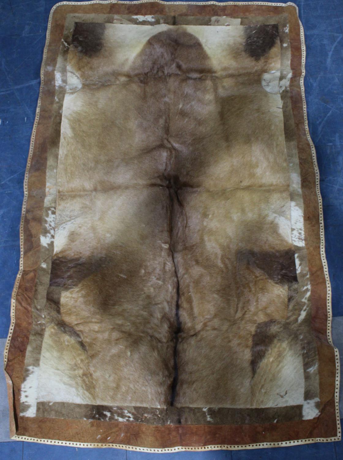 An Antelope Skin Rug, 166x100cms