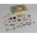 A Collection of Various Brooches etc