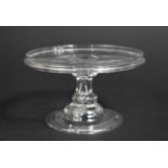An Unusually Small Georgian Hand Blown Comport/Tazza with Lipped Top and Dome Foot, 10cms