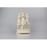 A Parian Study, The Three Graces, 31cms High, Condition Not Perfect with Slight Damage to Feet and