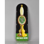 A Single Sided Enamel Advertising Sign for Ansells Aston Ale, 15cms Wide and 50.5cms High