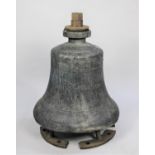 A Large Buoy Bell Cast by Taylors Founders Loughborough (Taylor and Co) Dated 1941 and Inscribed for