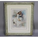 A Framed Gordon King Limited Edition Print, Candle Light, 659/850, Signed in Pencil