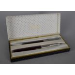 A Late 20th Century Parker 51 Pen and Propelling Pencil Set