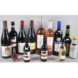 A Collection of Various Wines, Sherries and Angostura Bitters