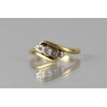 An Early 20th Century 18ct Gold, Platinum and Five Stone Diamond Ring, Each Round Brilliant Cut