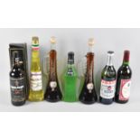 Seven Bottles of Mixed Liquers and House of Lords Claret