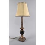 A Modern Table Lamp and Shade, 53cms High