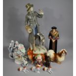 A Collection of Various Figural and Animal Ornaments, Some AF