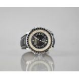 A Breitling Navitimer Quartz 2300 Wrist Watch, Made for the Iraqi Airforce, White Baton Hands and