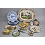 A Collection of Various Ceramics, Masons Game Bird Platter, Royal Doulton Series Ware, Passover
