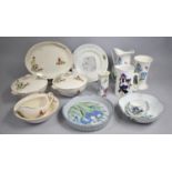 An Alfred Meakin Part Dinner Service, Lighthouse and Sea Men Decoration, Together with Portmeirion