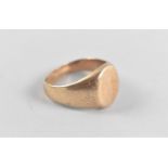 A 9ct Gold Gents Signet Ring, 7.4g