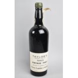 A Single Bottle of Taylor's 1963 Vintage Port (Bottled in Oporto 1966)