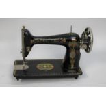 A Vintage Singer Manual Sewing Machine, for Spares and Repairs only