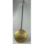 An 18th/19th Century Brass and Iron Handled Bed Warming Pan