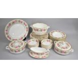 A Large Collection of Royal Worcester Royal Garden Dinnerwares to Comprise Large Plates, Small