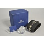 A Swarovski Bracelet and Egg with Box