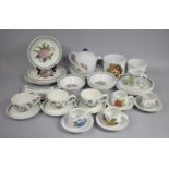 A Large Collection of Various Portmeirion to Comprise Bowls, Plates, Mugs, Pots, Cups etc