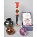 A Collection of Contemporary Glass to Comprise Boxed Crystal Clear Collectables "Hottonia"