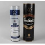 A Single Litre Bottle of Glenfiddich Single Malt Whisky, together with a 75cl Bottle of Polish