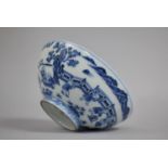 A Chinese Porcelain Blue and White Shallow Ming-style 'Boys' Bowl Decorated with a Continuous
