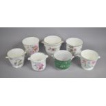 A Collection of Seven Various Ceramic Cache Pots/Planters to Include Examples by Wedgwood, Minton