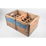 A Vintage Wooden Crate for 24 Bottles by Marstons