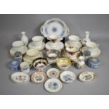 A Collection of Various Ceramics to Comprise Cabinet Cups and Saucers, Royal Albert Old Country