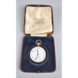 A 9ct Gold Cased Open Faced Pocket Watch by J. W. Benson, London, Movement in Need of Attention,