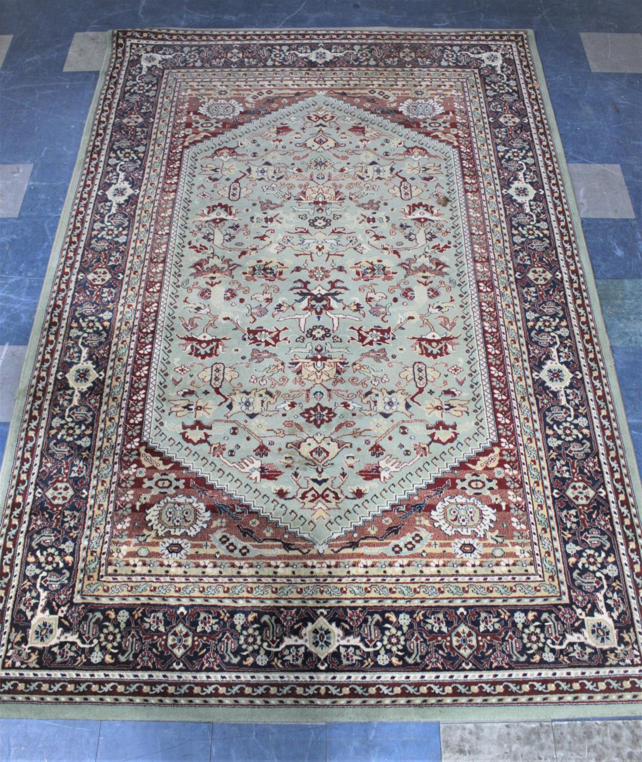 A Machine Woven Patterned Rug, 300x200cm