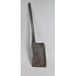 A Large Victorian Metal Butchers Cleaver, 73cms Long