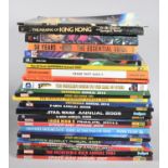 A Collection of Various Children's Annuals and Commic Related Books to Include Thunderbirds, Marvel,