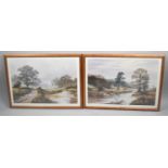 A Pair of Framed Spencer Coleman Prints, Summer Joy and Full Load, 58x40cm