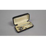 Two Silver Tie Pins, One Sterling Silver and the Other Hallmarked for Birmingham 1911 by Adie &