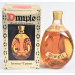 A Single Bottle of Dimple 12 Year Old Blended Scotch Whisky